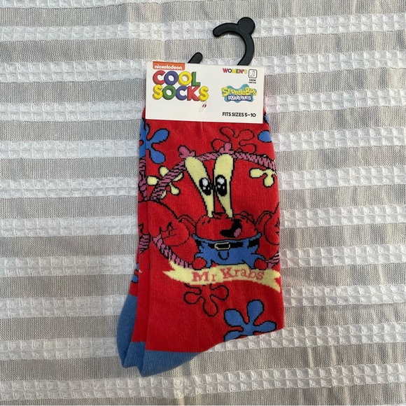 Nickelodeon Mr. Krabs Socks - Picture 1 of 3